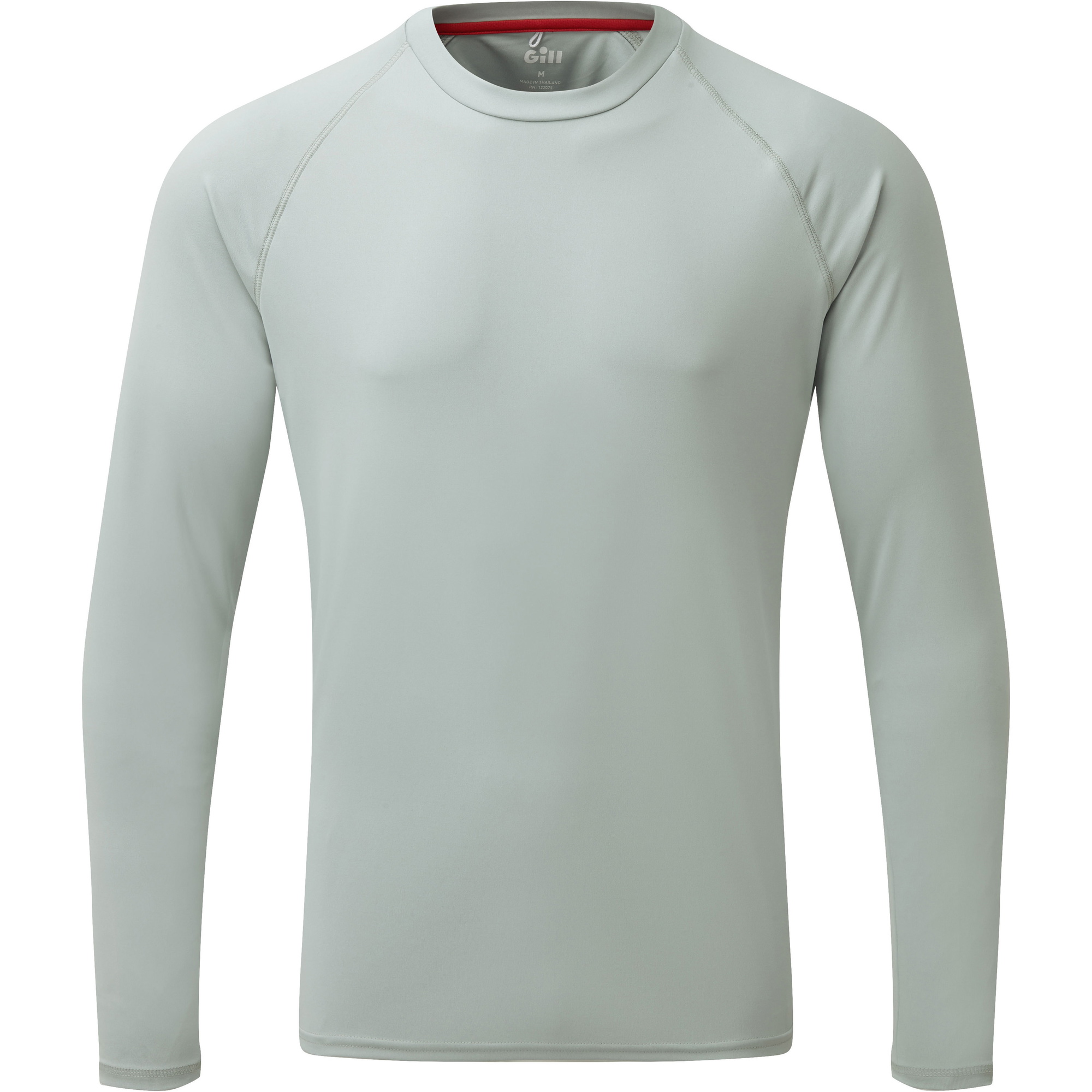 2026 Gill Mens Long Sleeve UV Tec Tee Grey UV011