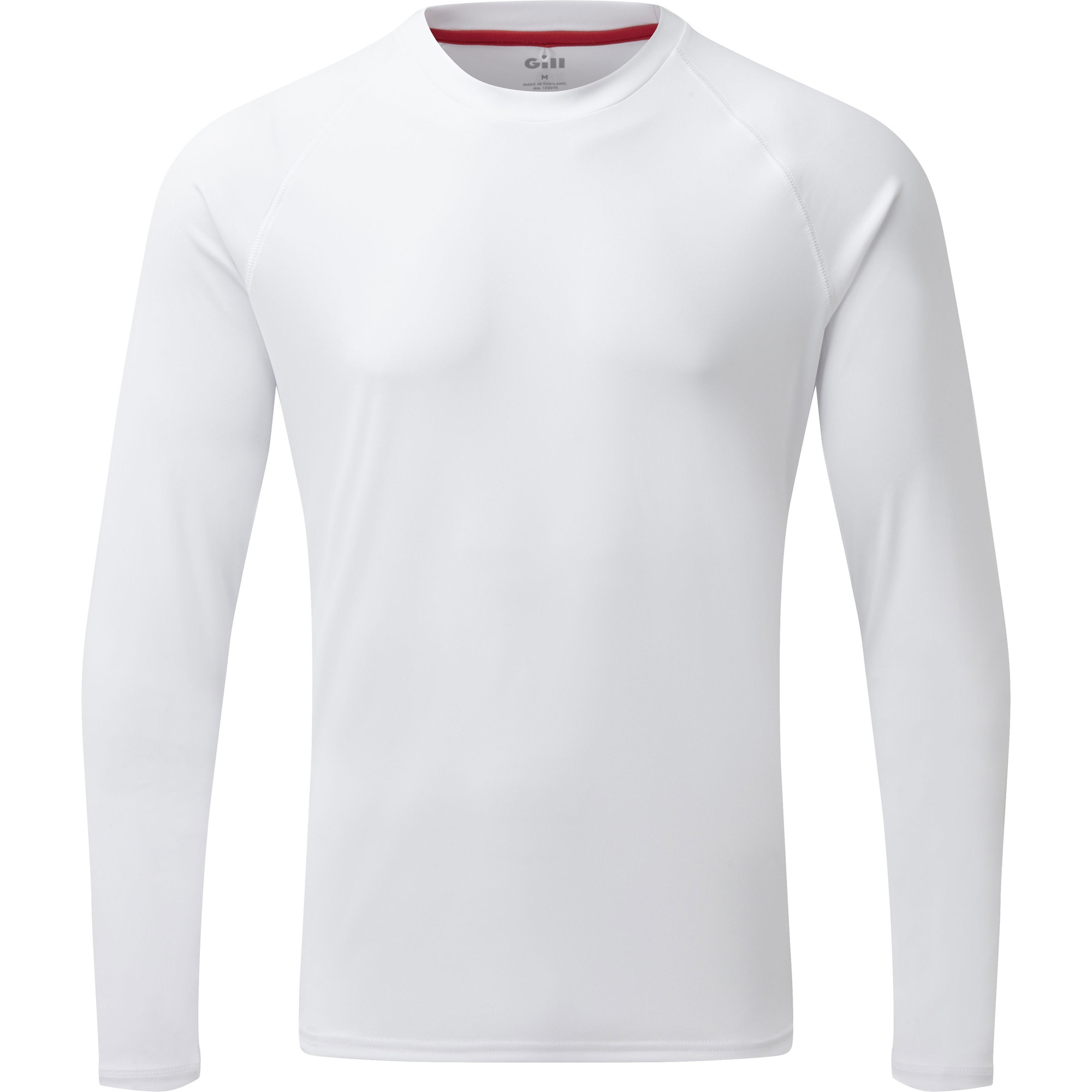 2026 Gill Heren UV-T-shirt Met Lange Mouwen Wit UV011