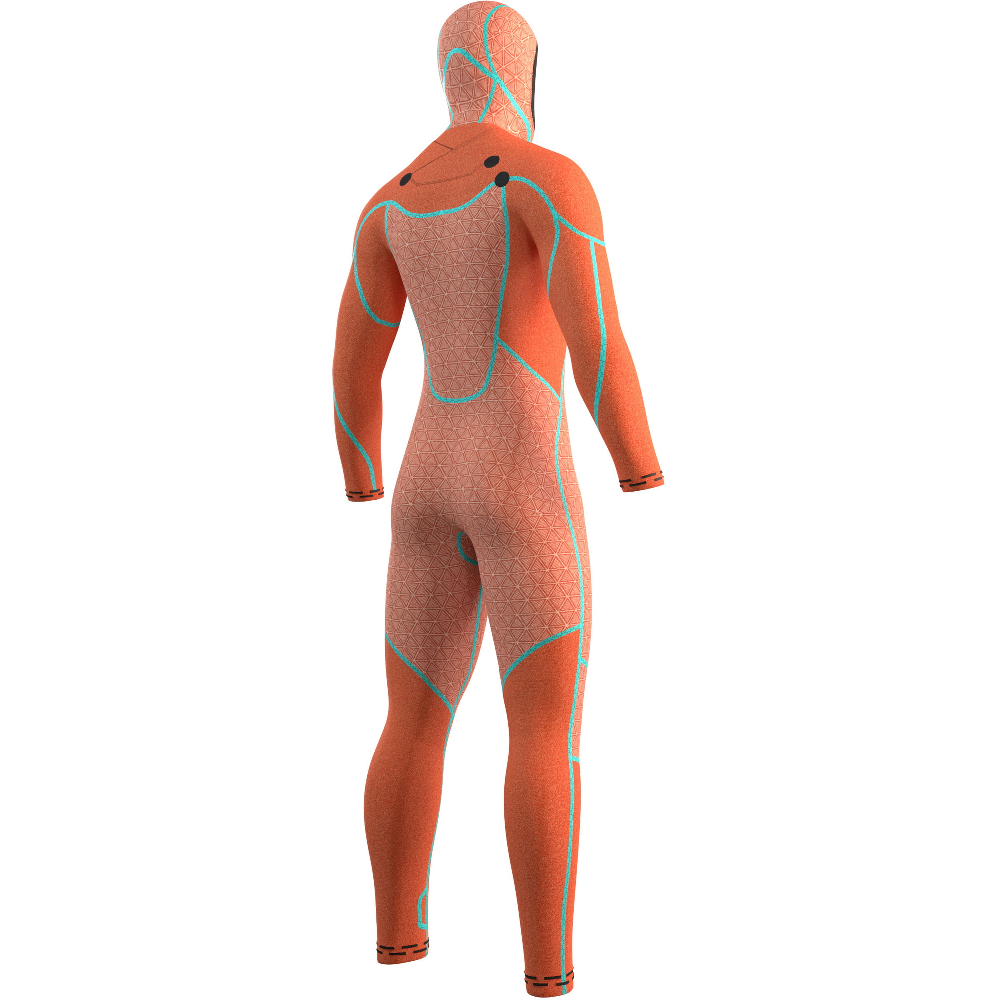 2026 Mystic Heren Voltt 6/4/3mm Borst Ritssluiting Met Capuchon Wetsuit 35000.220000 - Black