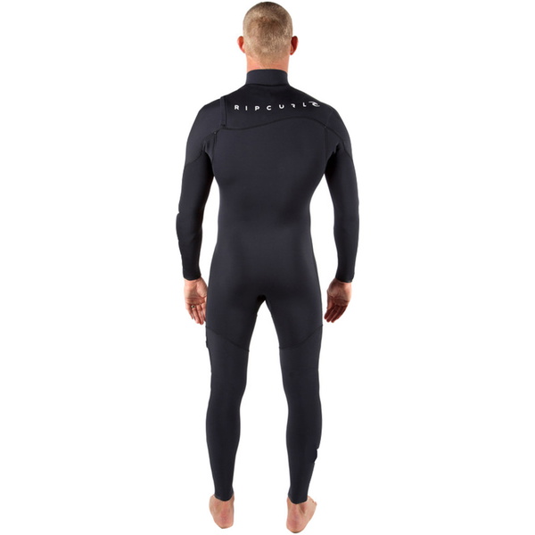 Rip Curl Flashbomb 4/3mm ZIP FREE Wetsuit in Black WSM4SF