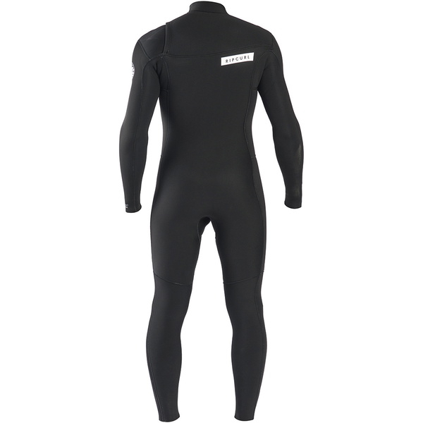 2019 Rip Curl Aggrolite 3/2mm Chest Zip Wetsuit Zwart Wsm9qm