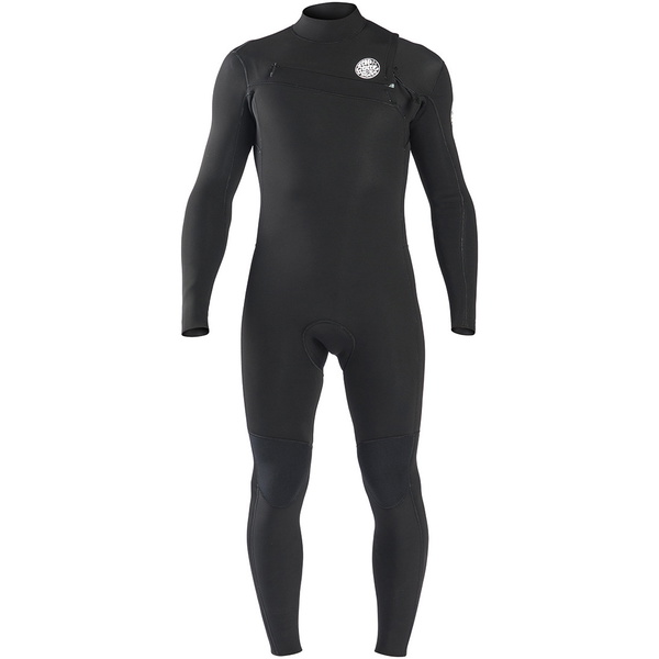 2019 Rip Curl Aggrolite 3/2mm Chest Zip Wetsuit Zwart Wsm9qm