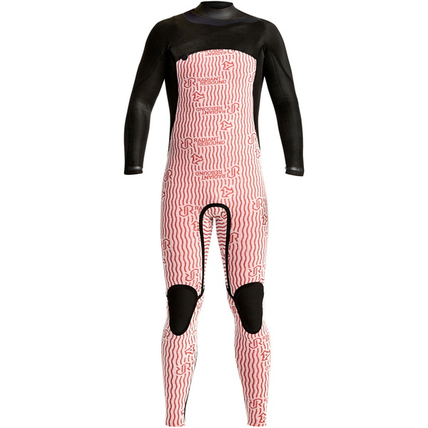 2024 Xcel Heren Infiniti LTD 4/3mm Borst Ritssluiting Wetsuit MN43Z2L9 - Black