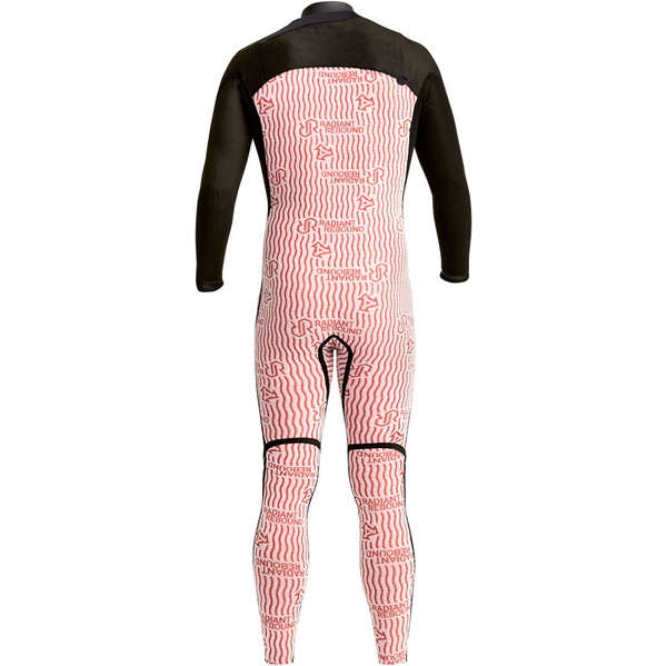2024 Xcel Heren Infiniti LTD 4/3mm Borst Ritssluiting Wetsuit MN43Z2L9 - Black