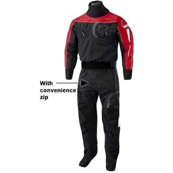 2014 Yak Titan Kayak / Multisport Latex Drysuit inc Con Zip + FLEECE Bargain!!