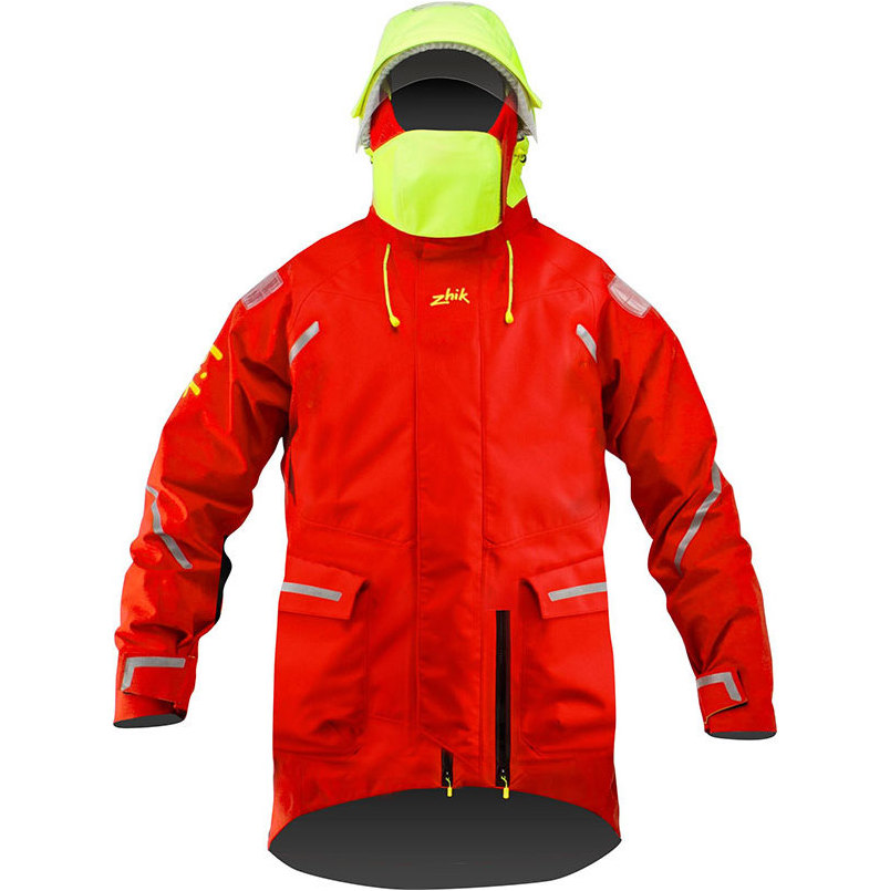 2026 Zhik Mens Isotak X Ocean Sailing Jacket - Red