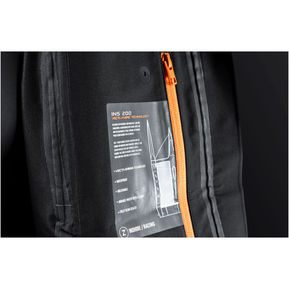 2025 Zhik Heren INS200 Coastal Zeiljas JKT-0210-M-BLK - Black