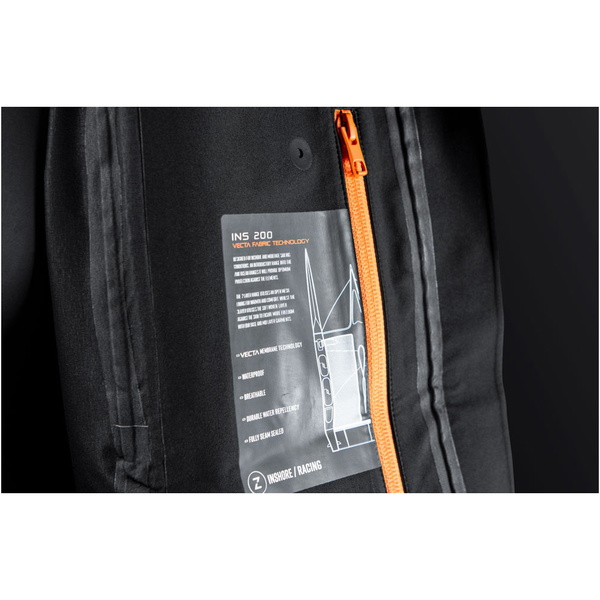 2025 Zhik Heren INS200 Coastal Zeiljas JKT-0210-M-BLK - Black