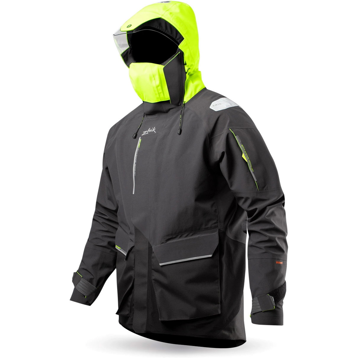 2026 Zhik Unisex OFS800 Offshore Zeiljas JKT-0860-U-BLK ------------------------------------------------------------------------------- Black