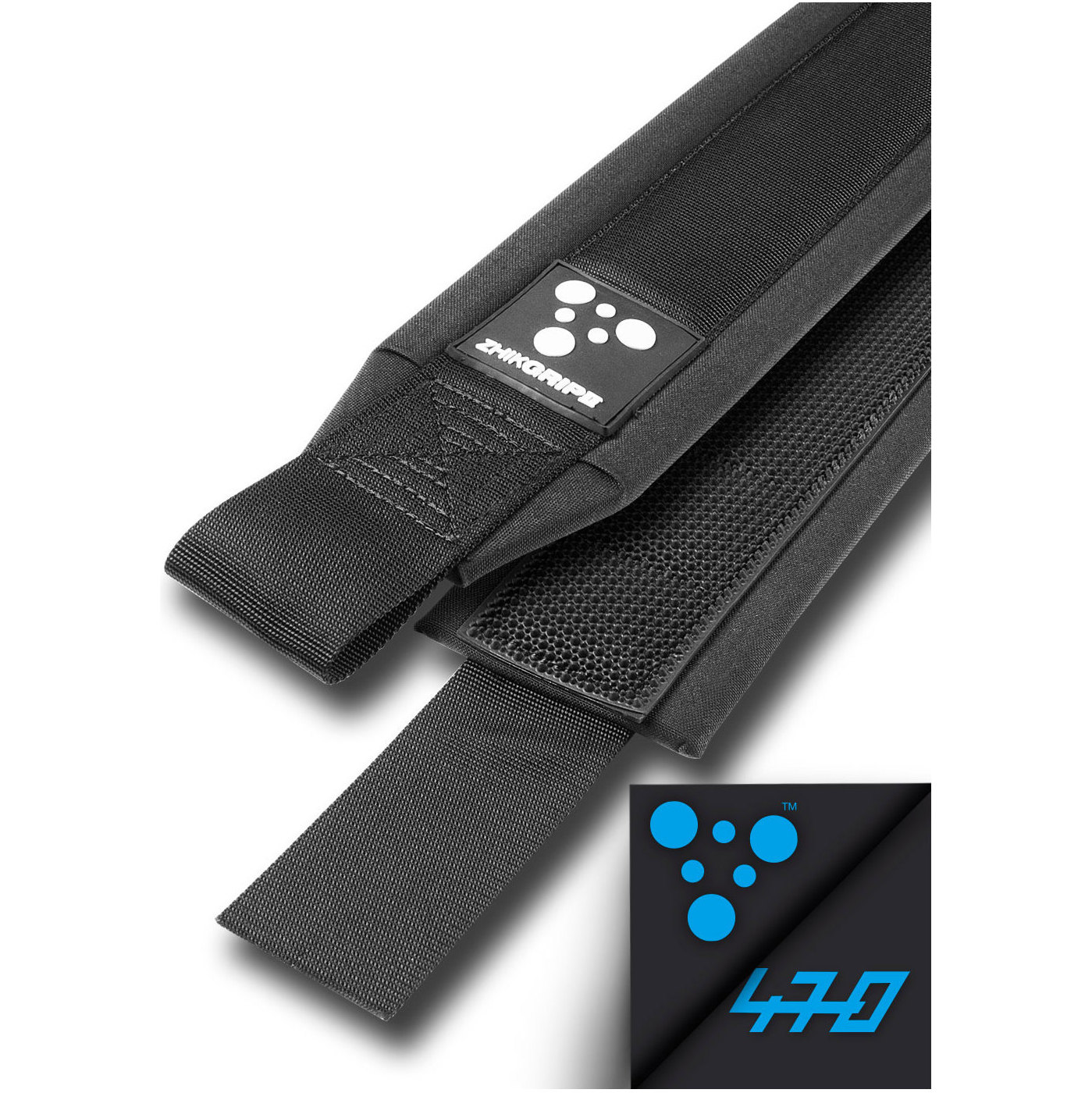 2026 Zhik Zhikgrip II 470 Strap Strap-204 - Zwart