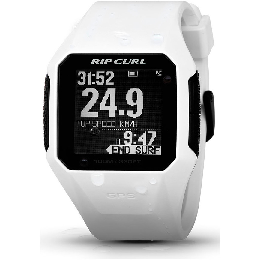 2018 Rip Curl Zoeken GPS Smart Surf Watch in White A1111