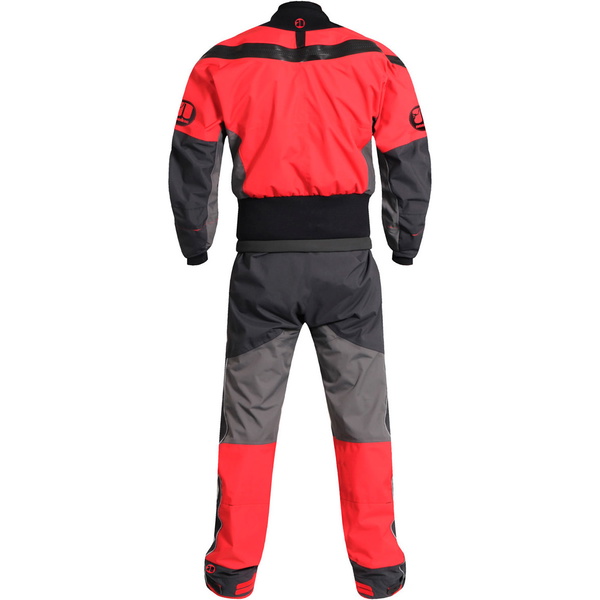 2026 Nookie Charger Kayak Drysuit Charcoal Grey Red DR10