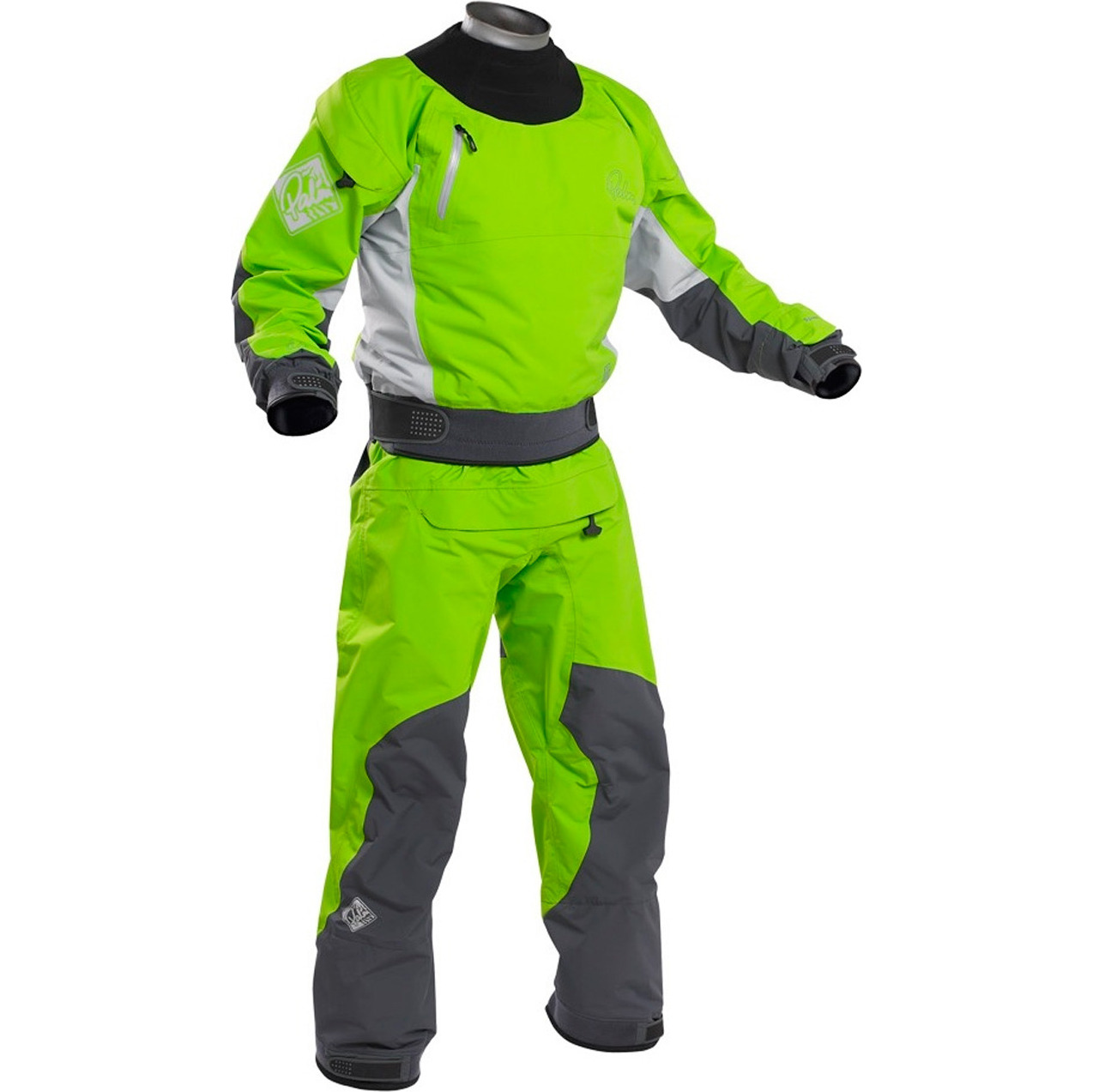 Palm Spark ANKLE SEAL Drysuit in Lime / Mist INC Undersuit 10354