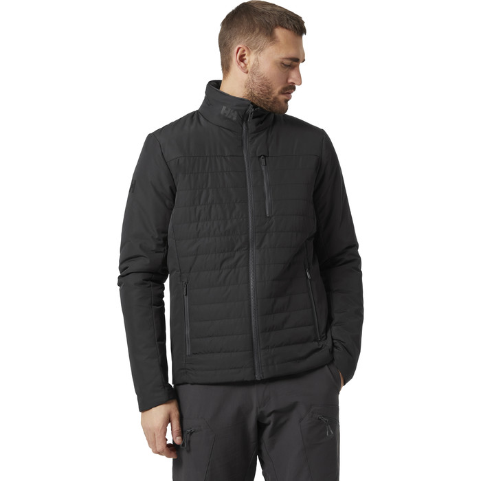2025 Helly Hansen Mens Crew Insulator Jacket 30343 Ebony