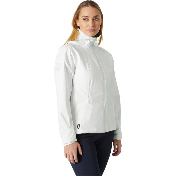 Helly Hansen Womens HP Racing Lifaloft Hooded Sailing Jacket 34268 White