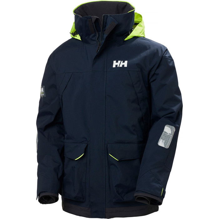 2024 Helly Hansen Mens Pier Sailing Jacket 34156 Navy Sailing