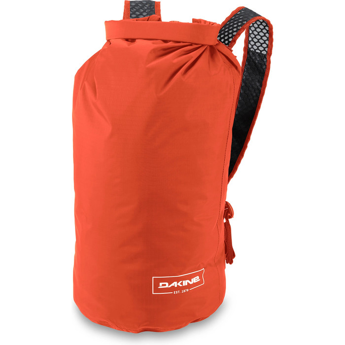 Orange Dakine Water Backpack 2022 Dakine Packable Rolltop Dry Pack 30L 10003458 Sun Flare