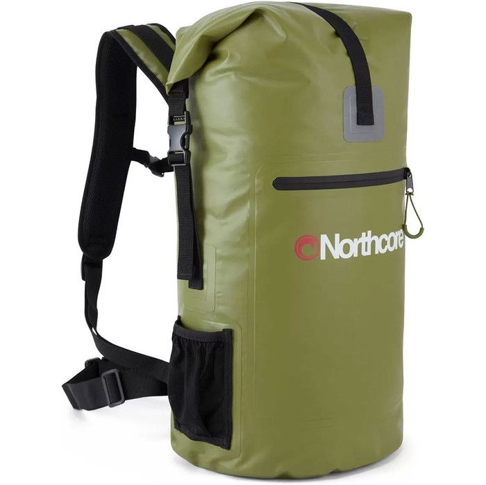 2024 Northcore 30L Waterdichte Haul Rugzak N30LWHBP Olive Green NOCO68C Watersports Outlet