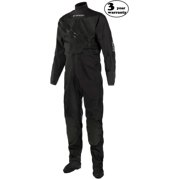 Typhoon Ezeedon 3 ritssluiting Drysuit BLACK 100146