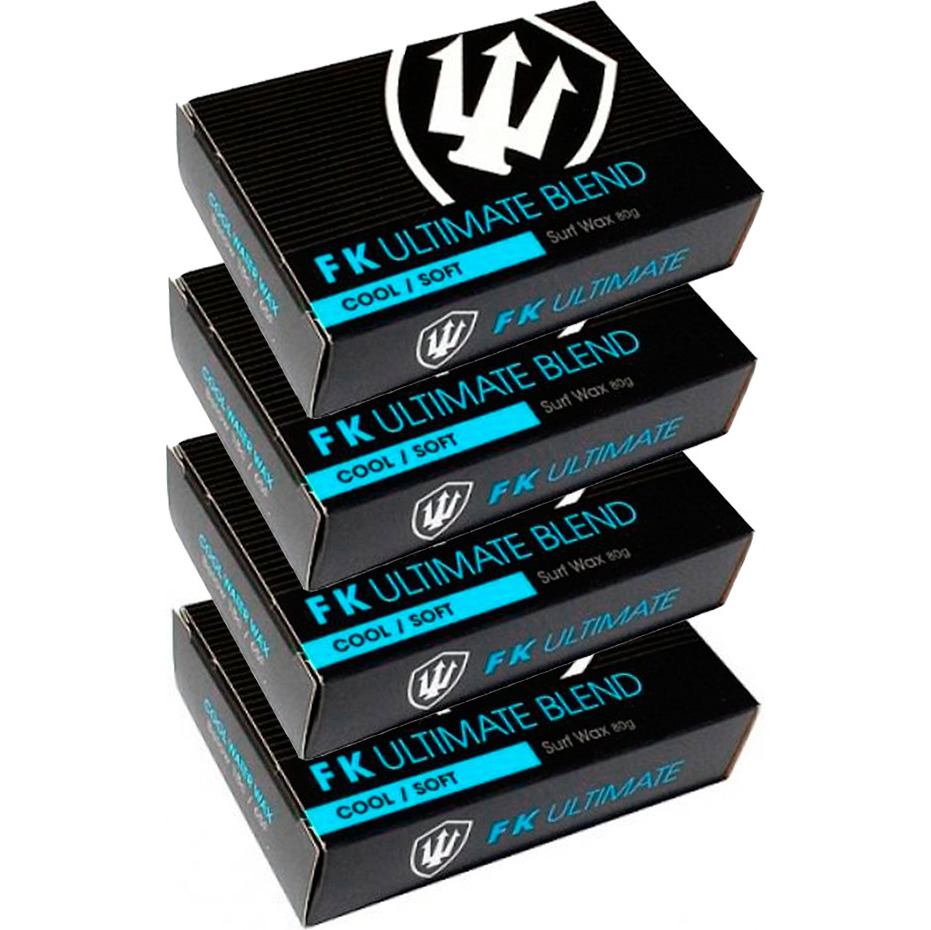 Far King Ultimate Blend Surf Wax - Set van 4 - Cool / Soft