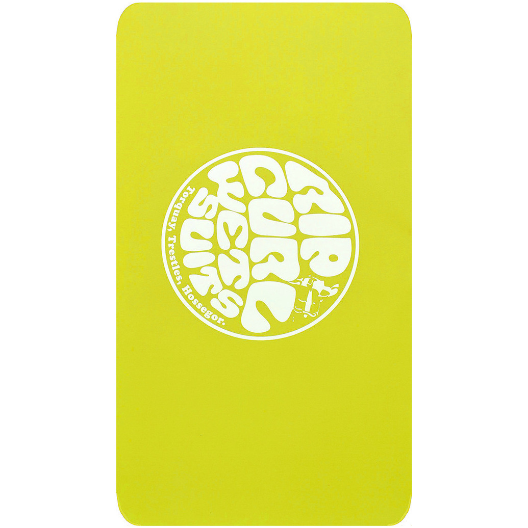 Rip Curl Neopreen Wetty Change Mat / Boot Liner - FLURO GELE Rechthoek BZMJAP