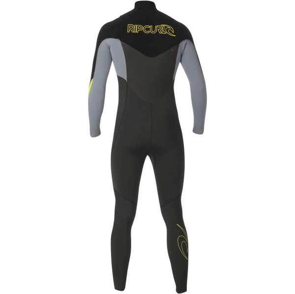 Rip Curl Dawn Patrol 3/2 mm GBS CHEST ZIP Wetsuit in GRIJS WSM4AM