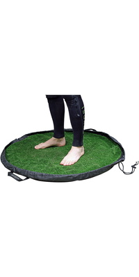 2026 Northcore Grass Waterdichte Verschoningsmat / Tas Nocom02 - Zwart / Groen