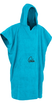 2026 Palm Handdoekwissel Badjas / Poncho 11847 - Blauw