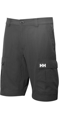 2025 Helly Hansen Heren QD Cargo Korte Broek Ebony 54154
