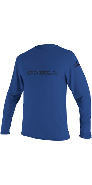 Bassdash UPF 50 visshirt voor heren met lange mouwen, masker, nekbeschermer en capuchon, uv-werend, leiblauw, S