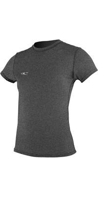2026 ONeill Dames Trvlr Hybrid Surf-T-shirt Met Korte Mouwen 4675 - Graphite