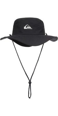 2026 Quiksilver Bushmaster Bucket Hat Zwart AQYHA03314