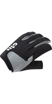 2026 Gill Junior Deckhandhandschoenen Met Lange Vingers 7053J - Zwart