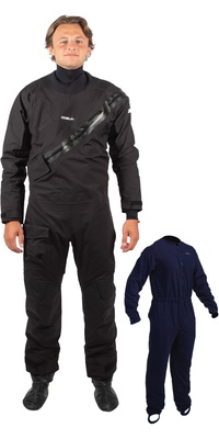2025 Gul Heren Dartmouth Eclip Zip Drysuit & Underfleece GM0378-B9 - Black