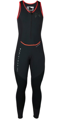 2022 Magic Marine Dames Racing 1.5mm Flatlock Long John MM011023 - Black