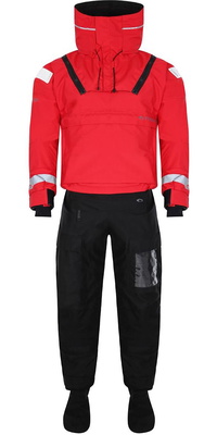 2026 Typhoon Mens PS440 2.0 Drysuit 100202 - Red / Black