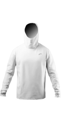 2026 Zhik Mens Motion Hooded Top Met Lange Mouwen Atp-0100-m-plt - Platina