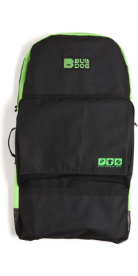 2026 Bulldog Bodyboardtas Bdbbb - Zwart / Neongroen