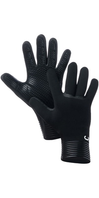 2026 C-Skins Bedrade 3mm Neopreen Wetsuit Handschoenen C-GLWI3 - Zwart