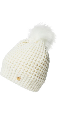 2025 Helly Hansen Dames Sneeuwval Beanie Muts 67407 - Off White