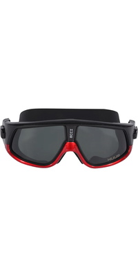 2026 Huub Ryft Open Water Zwembril A2-RYFT - Black / Rood / Donker Rook