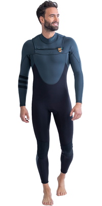 2026 Jobe Heren Perth 3/2mm Borst Ritssluiting Wetsuit 303520004 - Grey