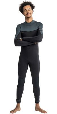 2026 Jobe Heren Yukon 4/3mm Rug Ritssluiting Gbs Wetsuit 303522026 - Black