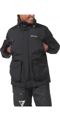 2026 Musto Heren Br1 Channel Zeiljack 82399 - Zwart