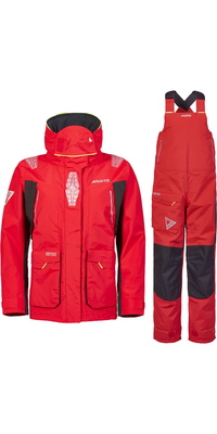2026 Musto Dames BR2 Offshore Jas & Broek 2.0 Zeilpak 4054182085 - Red
