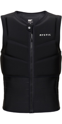 2026 Mystic Heren Star Front Zip Kite Impact Vest 35005.23023 - Black