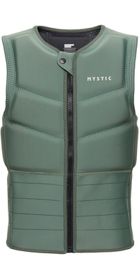 2025 Mystic Heren Star Front Zip Kite Impact Vest 35005.23023 - Dark Olive