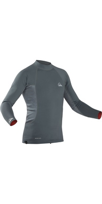 2026 Palm Heren Neoflex Neopreen Top Met Lange Mouwen 12795 - Jet Grey