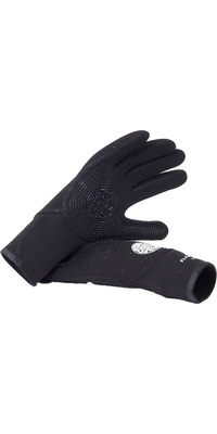 2026 Scheurenkrul Flashbomb 3/2mm 5 Vinger Neopreen Handschoenen Wgl1cf - Zwart