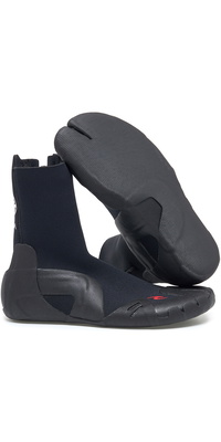2025 Rip Curl Omega 3mm Split Toe Zip Neoprene Boots WBOYAM - Black